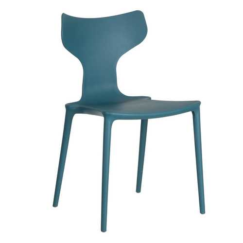 SILLA AZUL POLIPROPILENO 47 X 41 X 83,50 CM