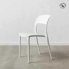 SILLA BLANCO POLIPROPILENO 43 X 43 X 83,20 CM