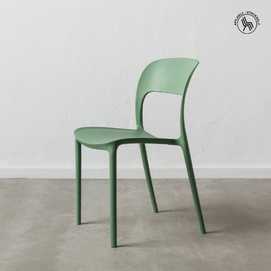 SILLA VERDE MENTA POLIPROPILENO 43 X 43 X 83,20 CM