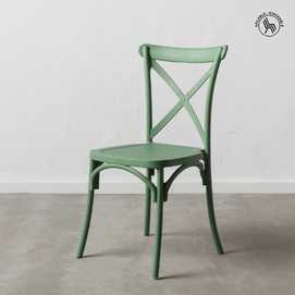 SILLA VERDE MENTA POLIPROPILENO 48,50 X 43 X 91 CM