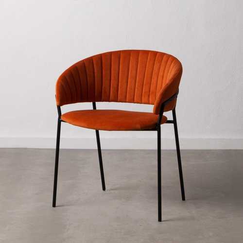 SILLA TEJA TEJIDO-METAL SALÓN 53 X 58 X 73 CM