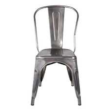 SILLA PLATA METAL DALLAS INDUSTRIAL 45 X 52,50 X 85 CM SILLA PLATA METAL DALLAS INDUSTRIAL 45 X 52,50 X 85 CM