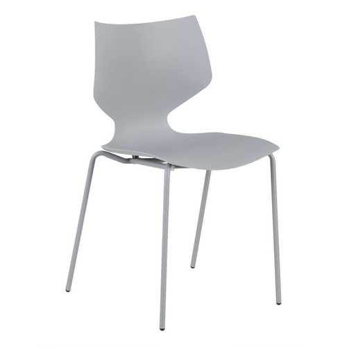 SILLA GRIS PP SALÓN 43 X 42 X 79 CM