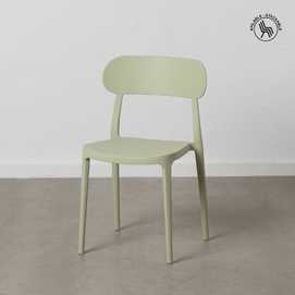 SILLA VERDE POLIPROPILENO SALÓN 48,50 X 50 X 80 CM