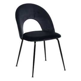 SILLA AZUL TEJIDO-METAL CONTRACT 49 X 60 X 81 CM