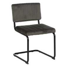 SILLA TAUPE TEJIDO-METAL CONTRACT 48 X 56 X 82 CM SILLA TAUPE TEJIDO-METAL CONTRACT 48 X 56 X 82 CM