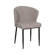 SILLA GRIS TEJIDO-METAL CONTRACT 59 X 55 X 80 CM
