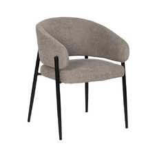 SILLA TAUPE TEJIDO-METAL CONTRACT 60 X 57 X 79 CM SILLA TAUPE TEJIDO-METAL CONTRACT 60 X 57 X 79 CM