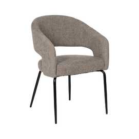 SILLA GRIS TEJIDO-METAL CONTRACT 57 X 56 X 81 CM