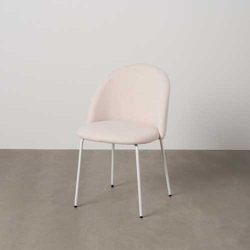 SILLA CREMA TEJIDO-METAL CONTRACT 51 X 52 X 79,50 CM