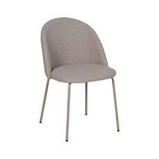 SILLA BEIGE TEJIDO-METAL CONTRACT 51 X 52 X 79,50 CM