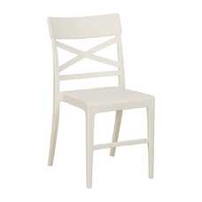 SILLA BLANCO POLIPROPILENO CONTRACT 44 X 51 X 84 CM
