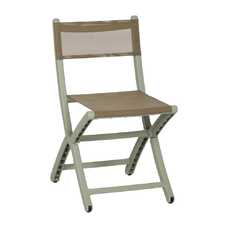 SILLA PLEGABLE VERDE POLIPROPILENO 45 X 55 X 83 CM SILLA PLEGABLE VERDE POLIPROPILENO 45 X 55 X 83 CM