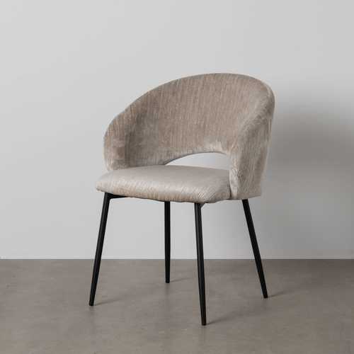 SILLA HIELO TEJIDO-METAL CONTRACT 58 X 60 X 80,50 CM