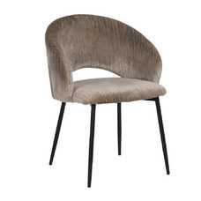 SILLA TAUPE TEJIDO-METAL CONTRACT 58 X 60 X 80,50 CM SILLA TAUPE TEJIDO-METAL CONTRACT 58 X 60 X 80,50 CM