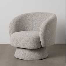 SILLÓN JASPEADO TEJIDO SALÓN 78 X 79 X 77 CM