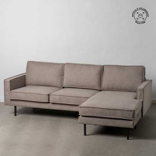 SOFÁ CHAISE LONGUE IZQ./DCHA. TAUPE 235 X 155 X 87 CM