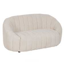 SOFÁ BEIGE TEJIDO SALÓN 146 X 84 X 66 CM