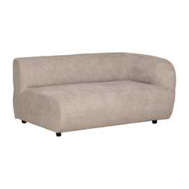 SOFÁ MÓDULO DERECHO BEIGE TEJIDO SALÓN 151 X 92 X 65 CM