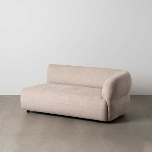 SOFÁ MÓDULO DERECHO BEIGE TEJIDO SALÓN 151 X 92 X 65 CM