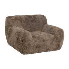 SILLÓN TAUPE TEJIDO 124 X 107 X 79,50 CM