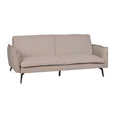 SOFÁ-CAMA BLANCO TEJIDO-METAL SALÓN 214 X 106 X 84 CM