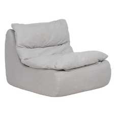 SILLÓN GRIS TEJIDO SALÓN 80 X 93 X 68 CM