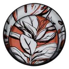 S/2 BANDEJAS HOJAS DM-CRISTAL 50 X 6 X 50 CM S/2 BANDEJAS HOJAS DM-CRISTAL 50 X 6 X 50 CM