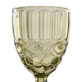 COPA VERDE CRISTAL DECORACIÓN 9 X 9 X 17 CM