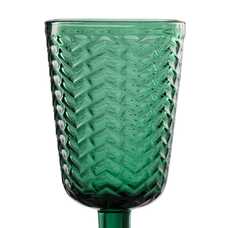 COPA VERDE CRISTAL DECORACIÓN 8 X 8 X 17 CM