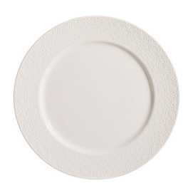 PLATO LLANO BLANCO PORCELANA COCINA 27 X 27 X 2,30 CM