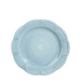 PLATO POSTRE AZUL STONEWARE COCINA 21 X 21 X 2,30 CM