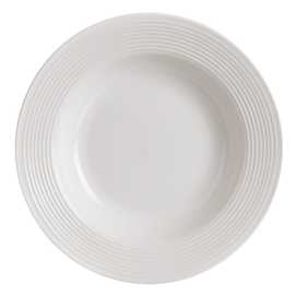 PLATO HONDO BLANCO PORCELANA COCINA 22,50 X 22,50 X 4 CM