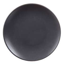 PLATO POSTRE GRIS STONEWARE COCINA 20 X 20 X 3 CM