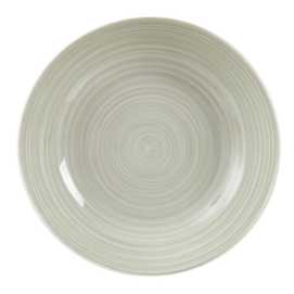 PLATO HONDO VERDE PORCELANA COCINA 20,50 X 20,50 X 4,50 CM