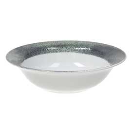 ENSALADERA AZUL PORCELANA COCINA 25 X 25 X 6,50 CM