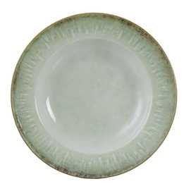 PLATO PASTA VERDE PORCELANA COCINA 27 X 27 X 4,50 CM