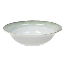 ENSALADERA VERDE PORCELANA COCINA 25 X 25 X 6,50 CM