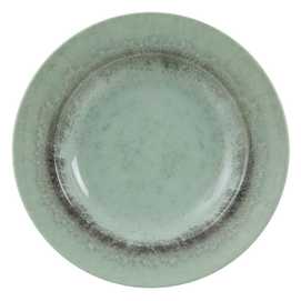 PLATO PASTA VERDE PORCELANA COCINA 27 X 27 X 4,50 CM