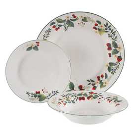 VAJILLA 18 PIEZAS PORCELANA COCINA 1 CM