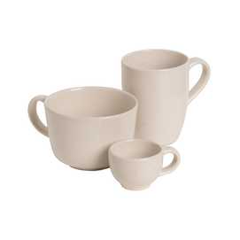 TAZA TÉ CREMA STONEWARE COCINA 14,50 X 11 X 8 CM