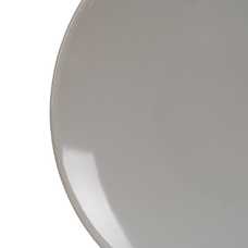 PLATO POSTRE GRIS STONEWARE COCINA 20 X 20 X 2,50 CM