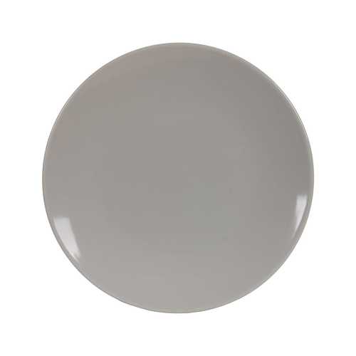 PLATO LLANO GRIS STONEWARE COCINA 26 X 26 X 3 CM