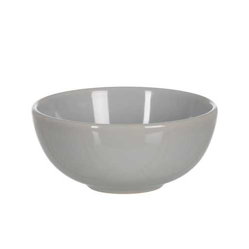 BOWL GRIS STONEWARE COCINA 14,50 X 14,50 X 6 CM