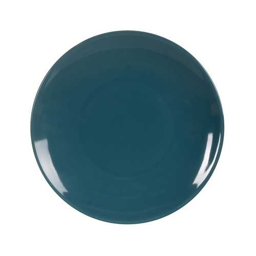 PLATO POSTRE AZUL STONEWARE COCINA 20 X 20 X 2,50 CM