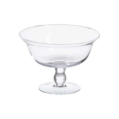 COPA DECORACIÓN TRANSPARENTE CRISTAL 20 X 20 X 14 CM