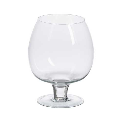 COPA DECORACIÓN TRANSPARENTE CRISTAL 17 X 17 X 22 CM