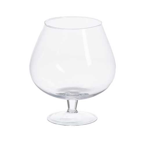 COPA DECORACIÓN TRANSPARENTE CRISTAL 22 X 22 X 25 CM