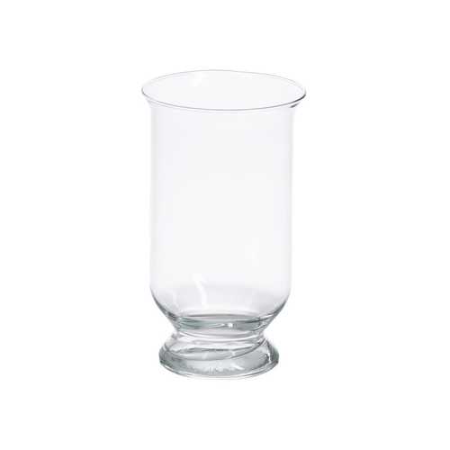 JARRÓN DECORACIÓN TRANSPARENTE CRISTAL 11 X 11 X 20 CM