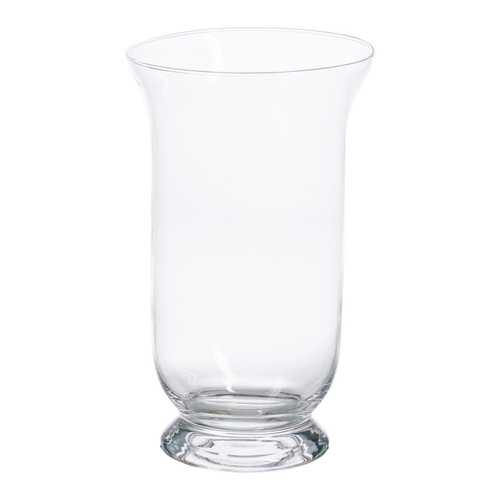 JARRÓN DECORACIÓN TRANSPARENTE CRISTAL 18 X 18 X 30 CM